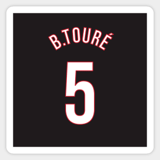 B.Touré 5 Home Kit - 22/23 Season Sticker